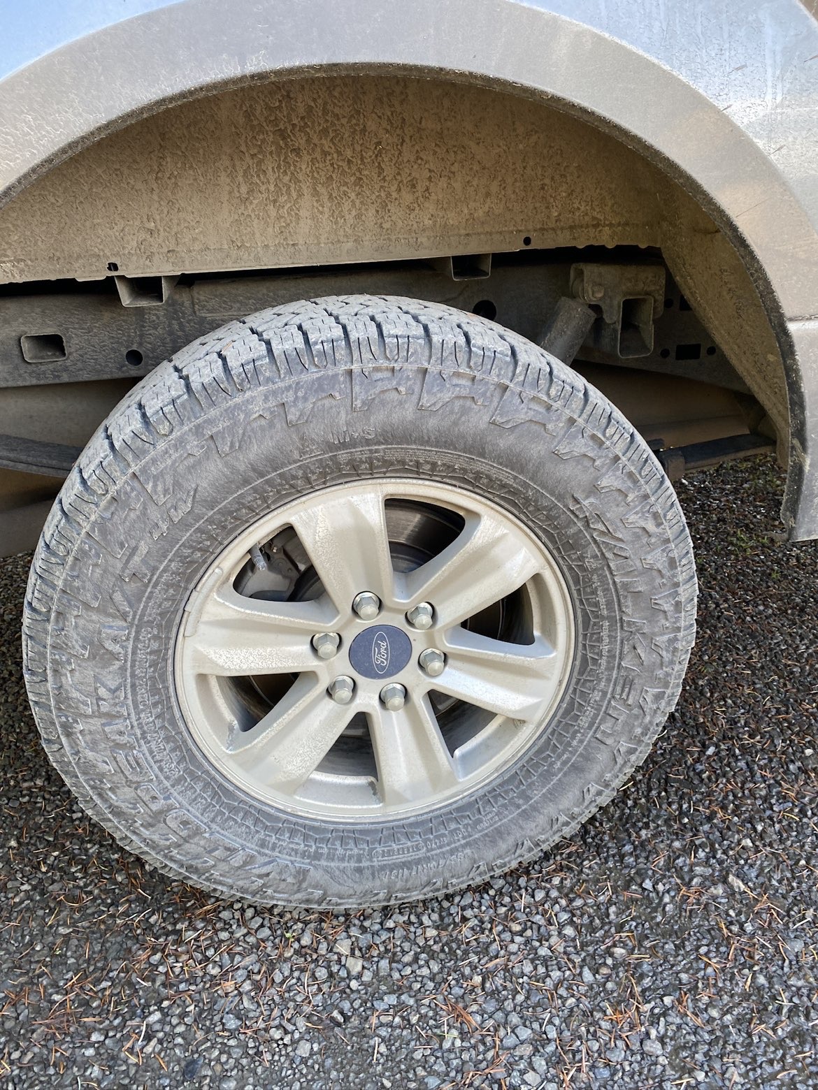 Wheel & Tire Detail - before